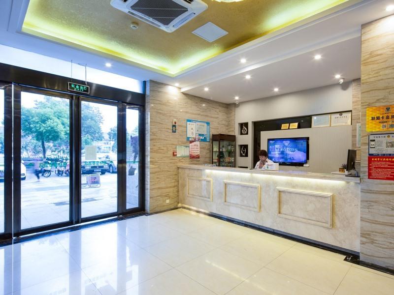 Greentree Inn Jiangsu Yancheng Yandu Bus Station Middle Daqing Road Express Hotel Exteriör bild